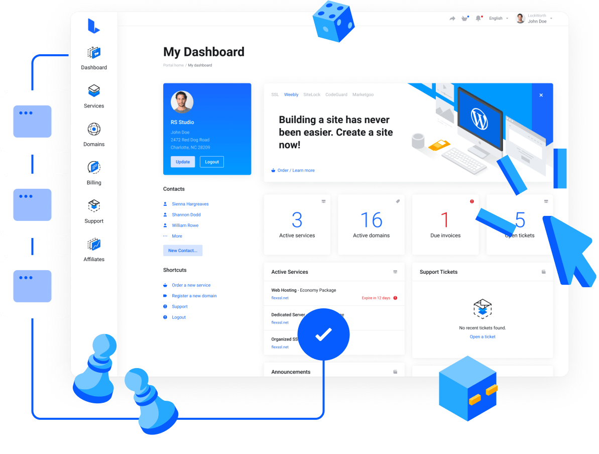 Game Servers - Powerful control panel for easy Game Server management