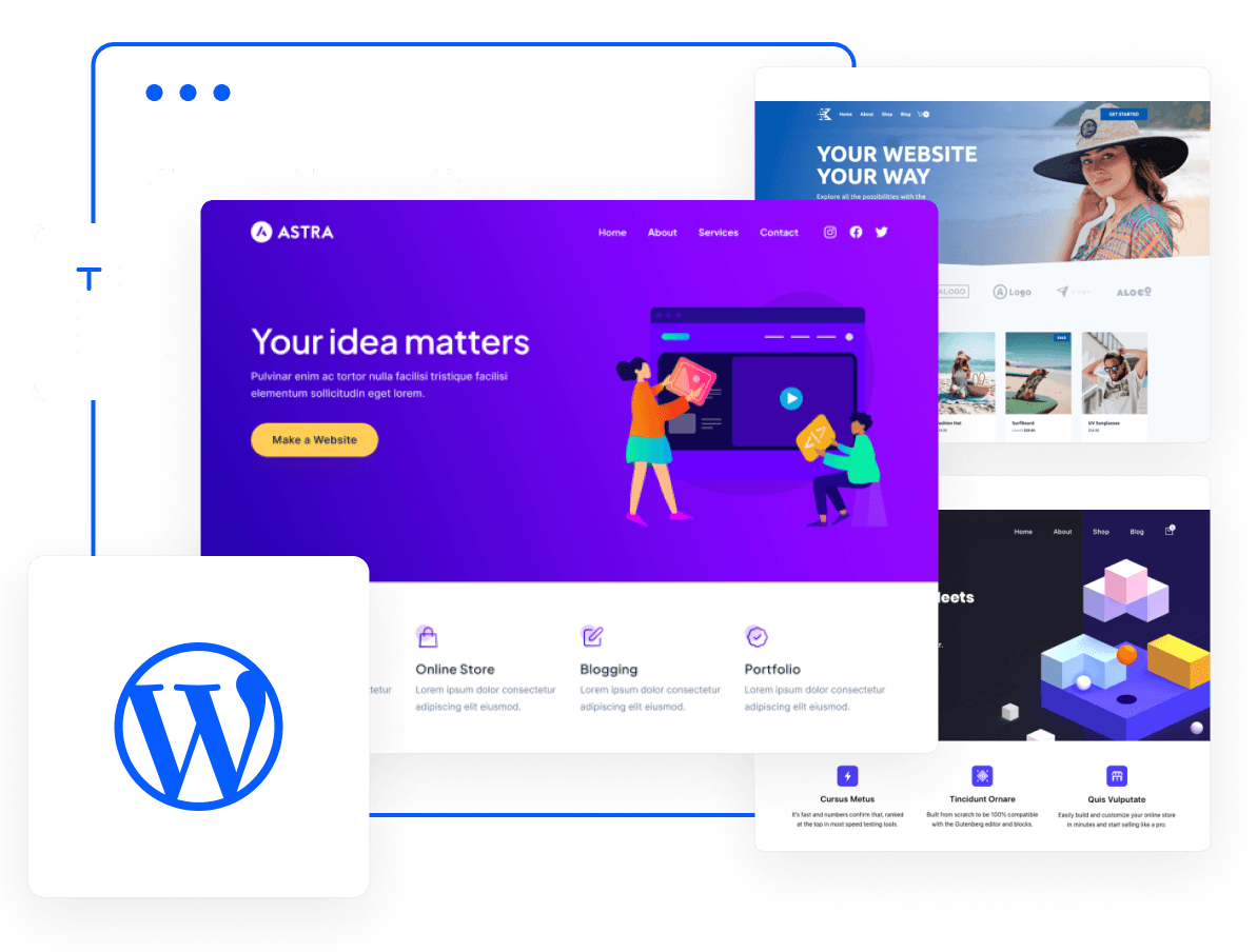 Web Hosting, Domain Names, WordPress & More - Build your website with optimized WordPress hosting